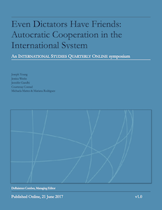 Even Dictators have Friends: Autocratic Cooperation in the International System