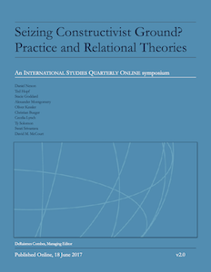 Seizing Constructivist Ground? Practice and Relational Theories