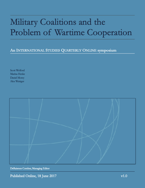Military Coalitions and the Problem of Wartime Cooperation